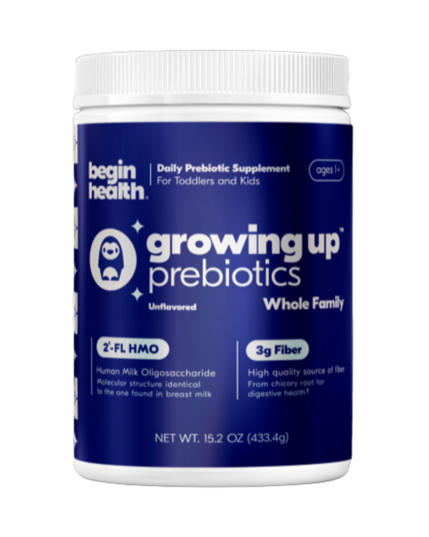 Growing Up Prebiotics Whole Family Gut Support