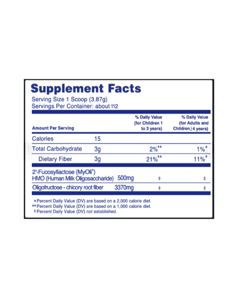 Growing Up Prebiotics Whole Family Gut Support