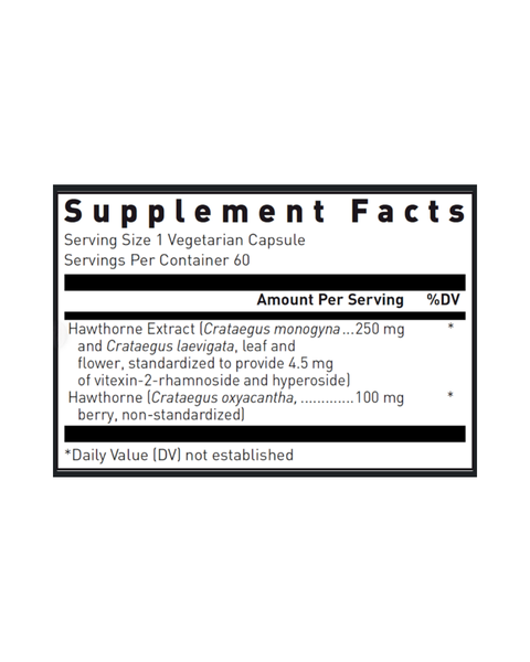 Hawthorn 250mg Heart & Circulation Support