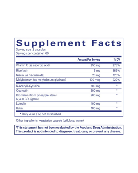 Histamine Balance+ | Mast Cell & Respiratory Support Formula