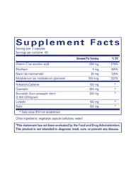 Histamine Balance+ | Mast Cell & Respiratory Support Formula