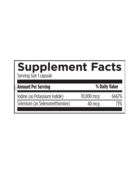 Iodine Synergy™ – Potassium Iodide & Selenium for Thyroid, Hormone Balance & Metabolic Support