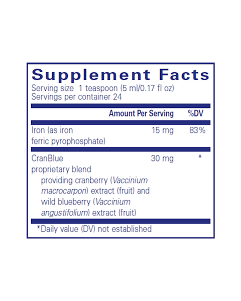 Liquid Iron 15 mg – High Absorption, Gentle & Great-Tasting