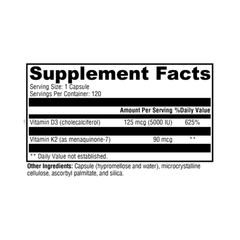 K2-D3 5000 Bone & Heart Health Support