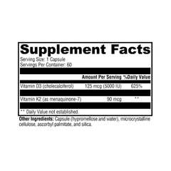 K2-D3 5000 Bone & Heart Health Support