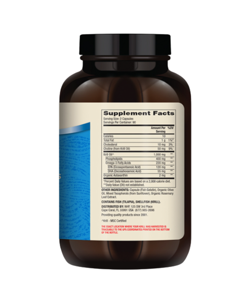 Krill Oil Omega-3 Heart & Brain Support