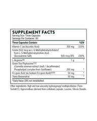 L-Arginine Plus for Healthy Blood Flow, Nitric Oxide Support, and Vascular Health