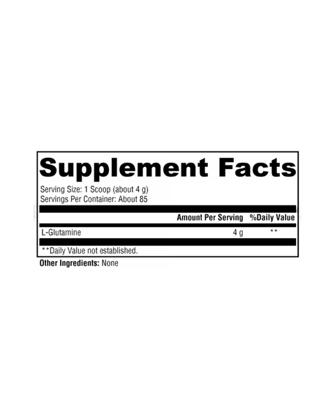 L-Glutamine Powder 4g Gut &amp; Recovery Support