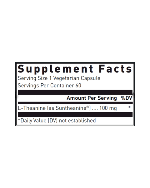 L-Theanine 100 mg – Calm Focus Support