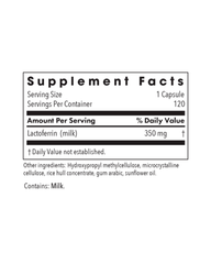 Lactoferrin 350mg – Immune & Gut Support from Bovine Colostrum
