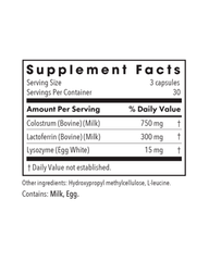 Lactoferrin Colostrum Immune Support Caps