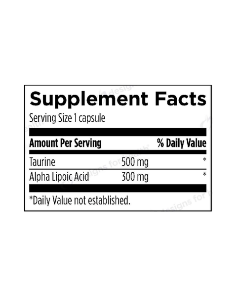Lipoic Acid Supreme – Alpha Lipoic Acid & Taurine for Metabolic Health