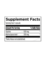 Lipoic Acid Supreme – Alpha Lipoic Acid & Taurine for Metabolic Health
