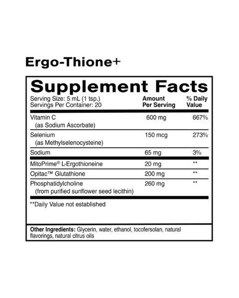 Liposomal Ergo-Thione+ Antioxidant Support