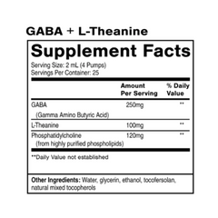 Liposomal GABA with L-Theanine