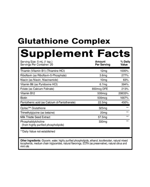 Liposomal Glutathione Detox Complex Liquid