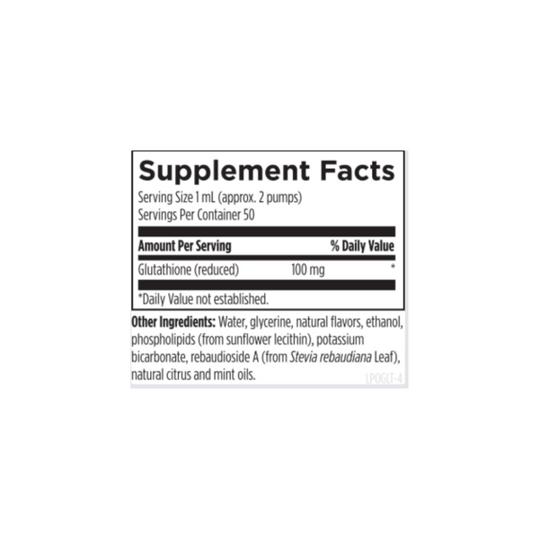 Liposomal Glutathione – Antioxidant & Detox Support