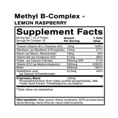 Liposomal Methyl B-Complex + Lemon Raspberry