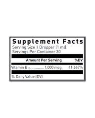 Liquid Vitamin B12 1000mcg Drops