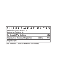 Magnesium Bisglycinate Powder – Heart, Muscle & Sleep Support