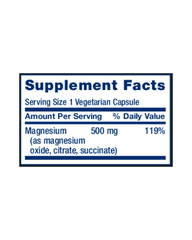 Magnesium Complex 500mg Heart Bone Support