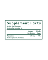 Magnesium Glycinate 400 High Absorption