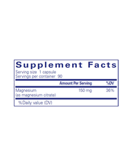 Magnesium Citrate | Highly Bioavailable Energy & Muscle Support