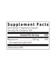 Magnesium Glycinate Capsules – Highly Absorbable Magnesium for Energy, Muscle & Heart Support