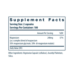 Magnesium (glycinate/malate)
