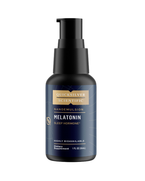 Emulsified Melatonin Liquid 1mg – Fast-Absorbing Sleep Support with Customizable Dosing (1oz / 30mL)
