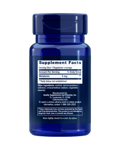 Melatonin 3mg for Restful Sleep