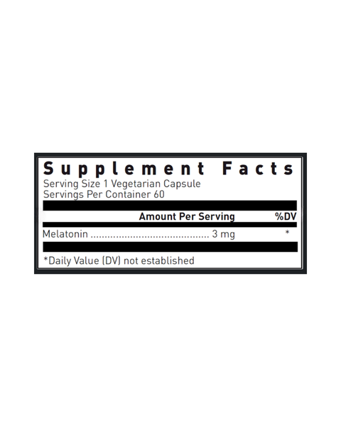Melatonin 3mg Sleep Support Capsules