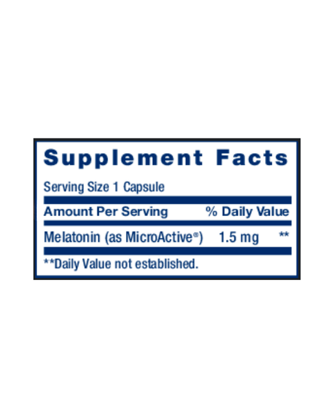 Melatonin IR/XR Sleep Support 1.5mg