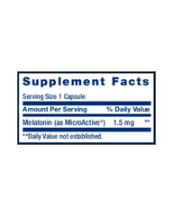 Melatonin IR/XR Sleep Support 1.5mg