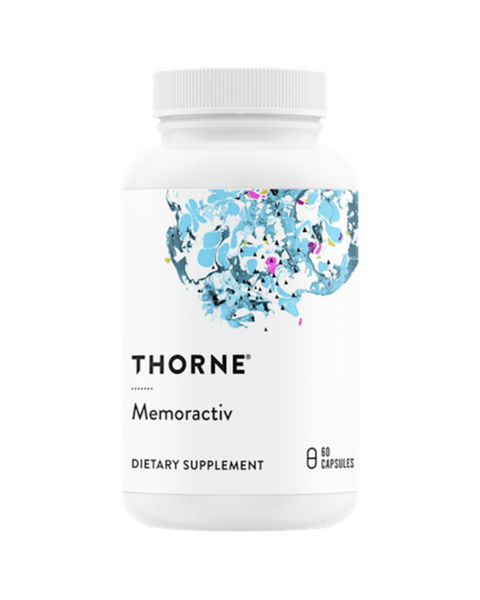 „Memoractiv“ nootropinės smegenų palaikymo kapsulės – dėmesio sutelkimo, atminties ir streso palaikymas