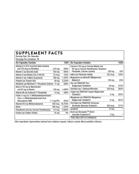 Men’s Multi 50+ – Advanced Daily Multivitamin for Prostate, Heart, and Immune Support