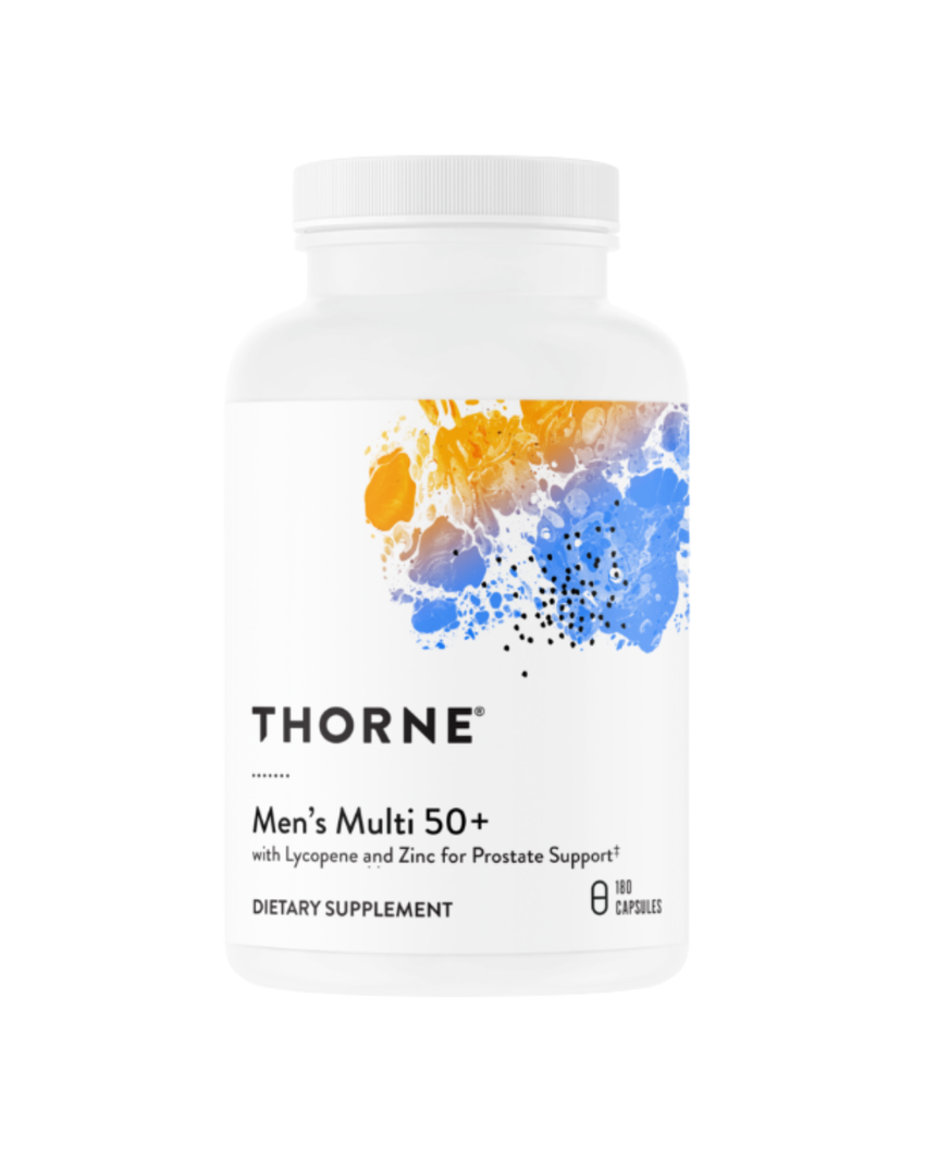 Men’s Multi 50+ – Advanced Daily Multivitamin for Prostate, Heart, and Immune Support