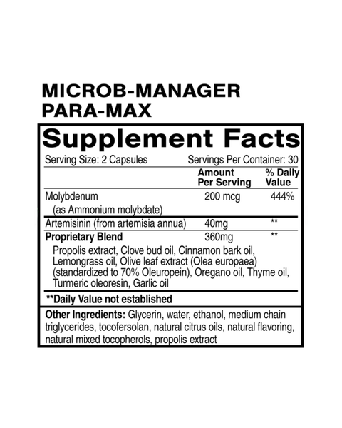 Microb-Manager Para-Max Immune Support