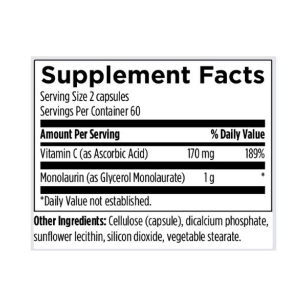 Monolaurin-Avail™ – Immune Health Support with Monolaurin & Vitamin C