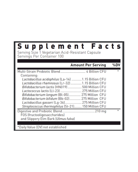 Multi-Probiotic 4 Billion Digestive Support