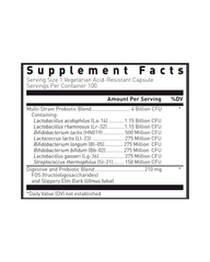 Multi-Probiotic 4 Billion Digestive Support