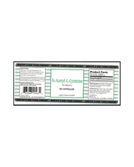 N-Acetyl-L-Cysteine 500 mg Antioxidant Support