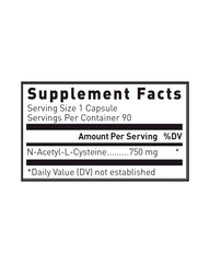 NAC 900mg Antioxidant Lung & Detox Support