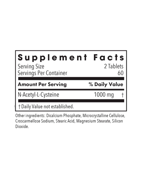 NAC 500mg (N-Acetyl Cysteine) – Antioxidant & Glutathione Support