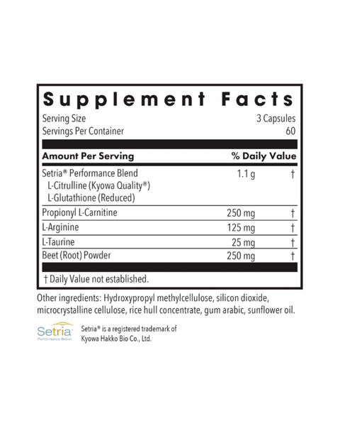NO Inducers Nitric Oxide Blood Flow Support