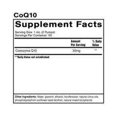 Nanoemulsified CoQ10