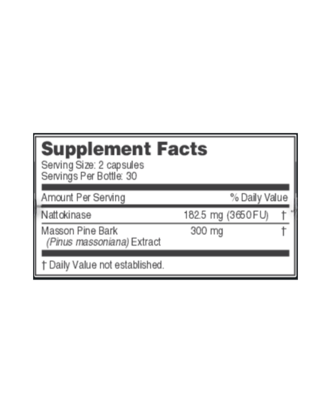 NattoPine Nattokinase Heart Support
