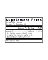 Natural Vitamin E 400 IU – Antioxidant Support