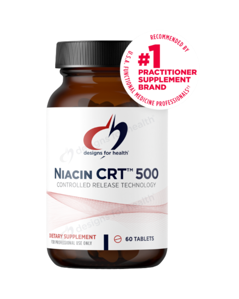 Niacin CRT™ 500 mg Controlled-Release Niacin for Lipid & Metabolic Support