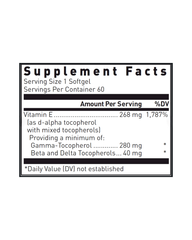 Vitamin E 400 IU Mixed Tocopherols Support